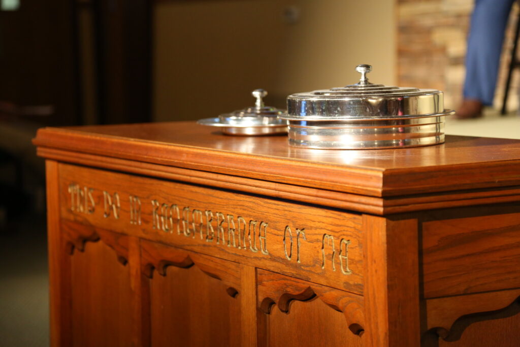 atascadero church of christ communion table